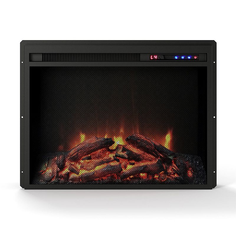 Ameriwood Home AltraFlame Electric Fireplace Insert, Black