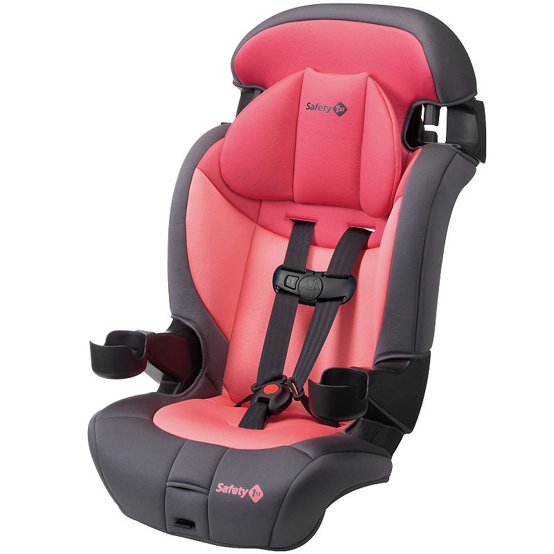 Safety 1st Grand 2-in-1 Booster Car Seat  Sunrise Coral  Toddler  Unisex