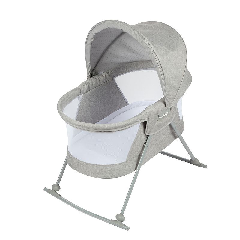 Safety 1st Nap and Go Rocking Bassinet, Brown