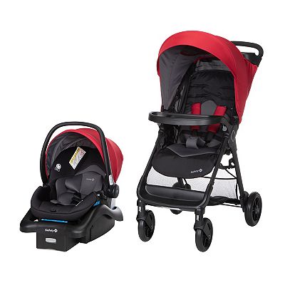 Burgundy stroller travel system best sale