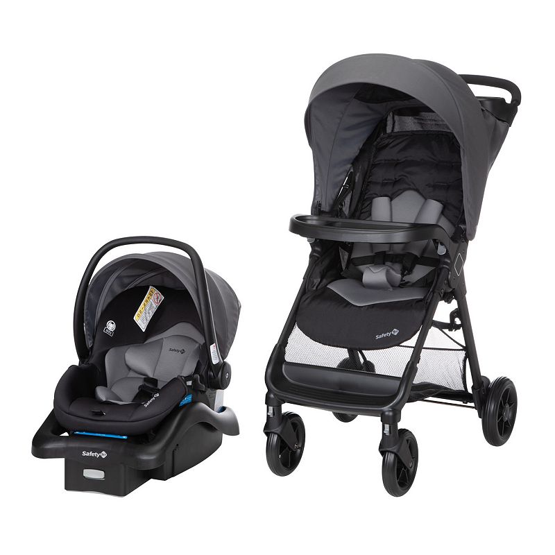 Safety 1st Smooth Ride Travel System Stroller and Infant Car Seat, Grey
