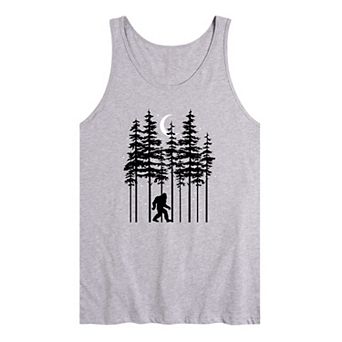 Men's Sasquatch in the Night Woods Tank Top