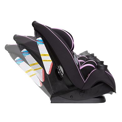 Disney's Minnie Mouse Midnight Minnie Grow and Go 3-in-1 Convertible Car Seat with 1-Hand Adjust