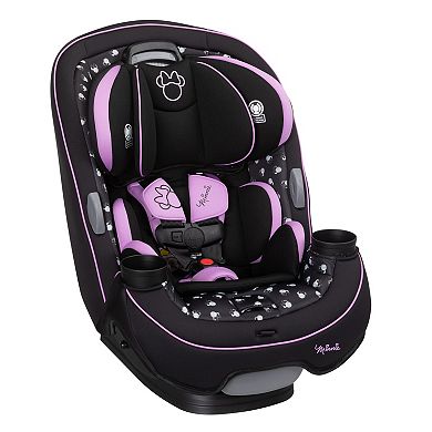 Disney's Minnie Mouse Midnight Minnie Grow and Go 3-in-1 Convertible Car Seat with 1-Hand Adjust