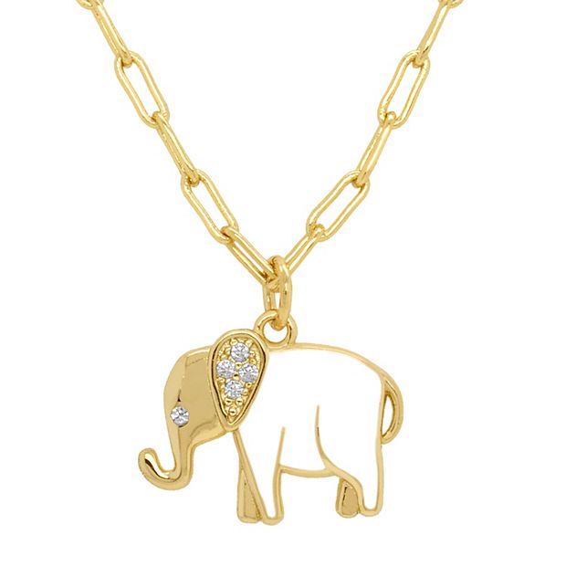 Kohls deals elephant necklace