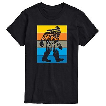 Men's Retro Sasquatch Mountain Tee
