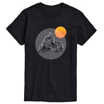 Men's Line Art Mountain Tee