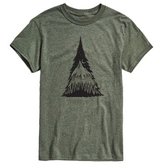 Men's Tree Silhouette Scene Tee