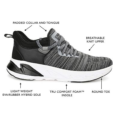 VANCE Gibbs Knit Men's Athleisure Sneakers