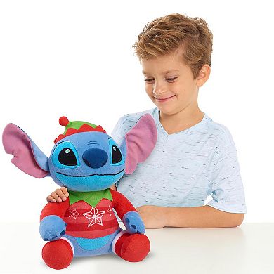 Disney's Lilo and Stitch Stitch Holiday Large Plush by Just Play