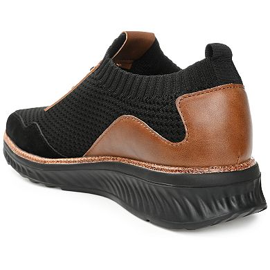VANCE Julius Men's Knit Casual Dress Shoes
