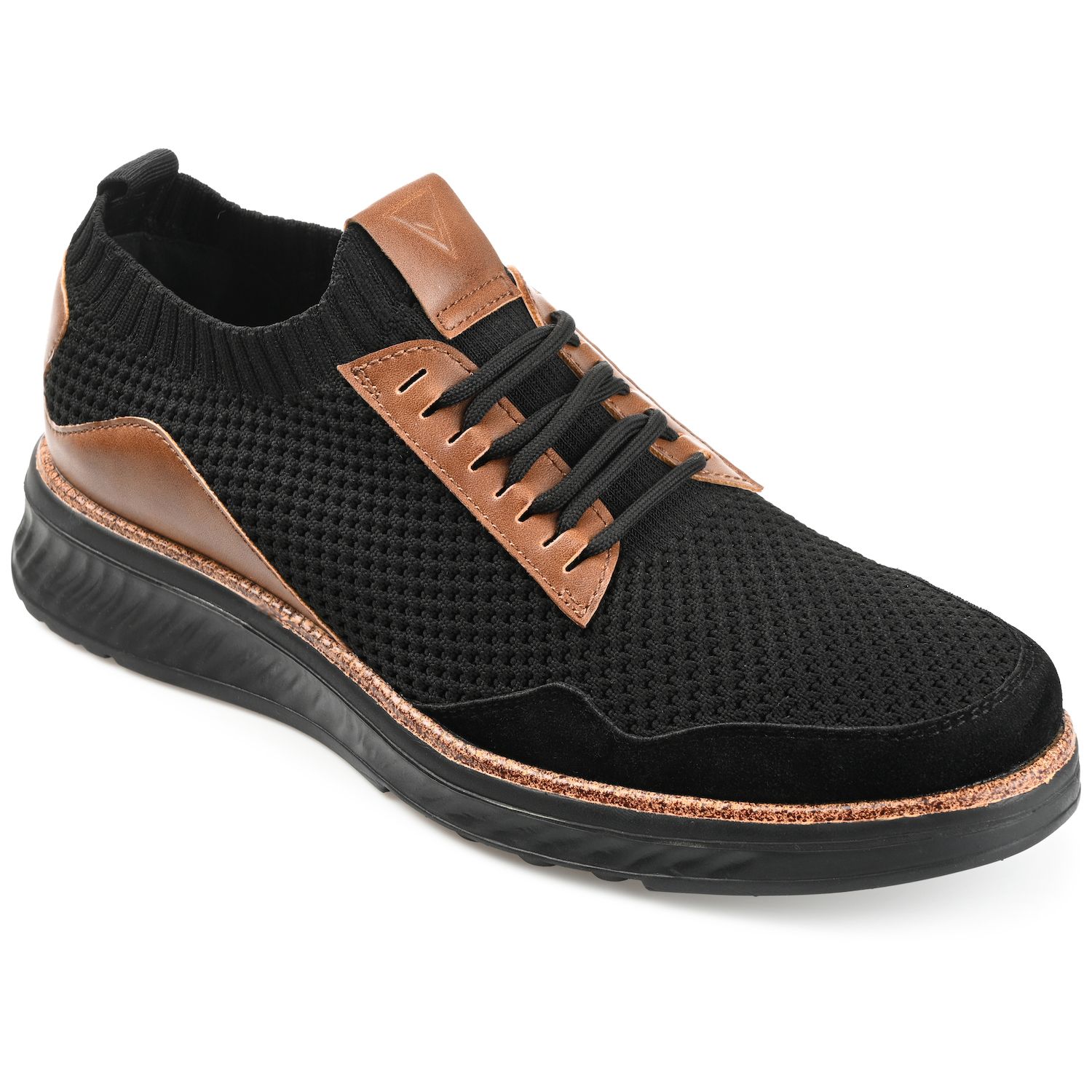 Vance Co. Men's Julius Knit Casual Dress Shoe - Blue - Size 11