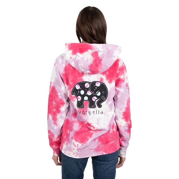 Tie dye discount hoodie ivory ella