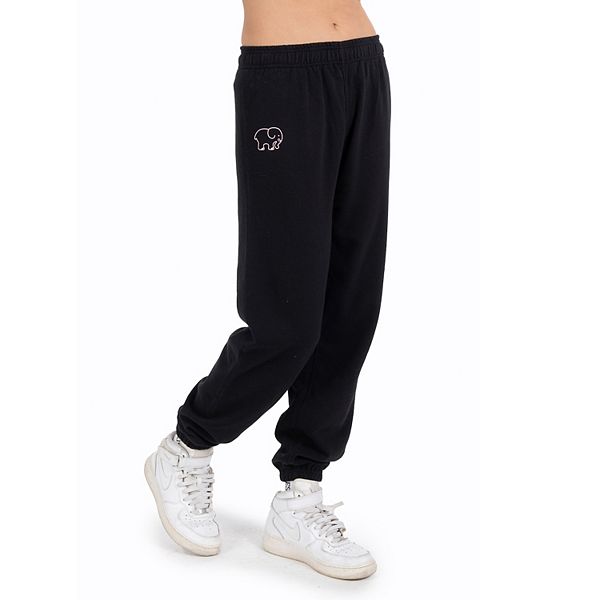 Ivory Ella Sweatpants Joggers Size Small Womens Teens Black White