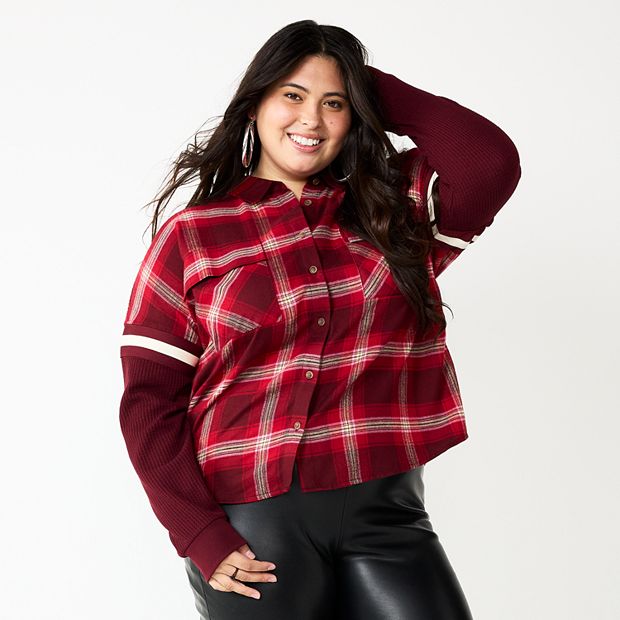 Juniors' Plus Size Tops & Blouses