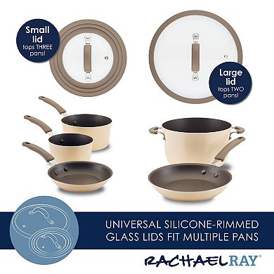 Rachael Ray Cook + Create 11-pc. Aluminum Nonstick Cookware Set