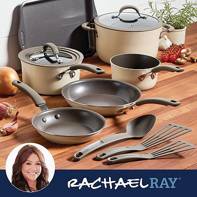 Rachael Ray Cook + Create 11-pc. Aluminum Nonstick Cookware Set