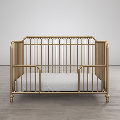 Little Seeds Raven Metal 3-In-1 Convertible Nursery Crib