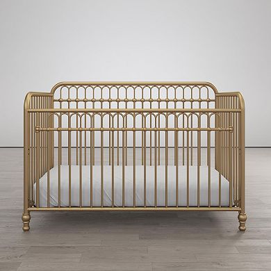 Little Seeds Raven Metal 3-In-1 Convertible Nursery Crib