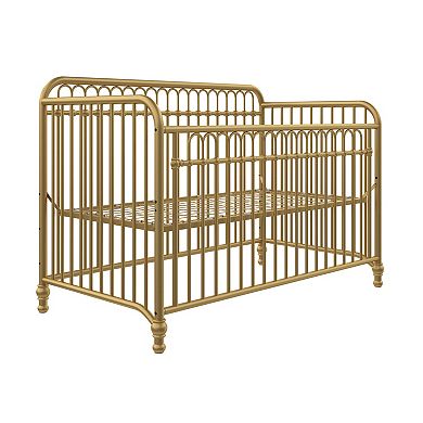 Little Seeds Raven Metal 3-In-1 Convertible Nursery Crib