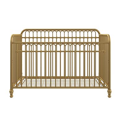 Little Seeds Raven Metal 3-In-1 Convertible Nursery Crib