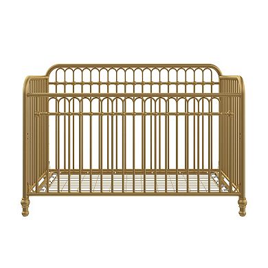 Little Seeds Raven Metal 3-In-1 Convertible Nursery Crib