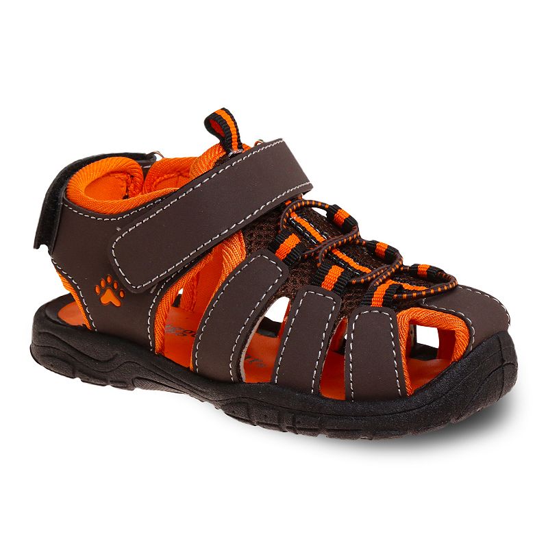 Rugged Bear Toddler Boys Sport Sandals, Toddler Boys, Size: 5 T, Brown