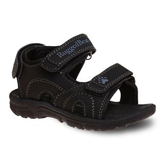 Rugged Bear Toddler Boys' 3 Strap Sport Sandals