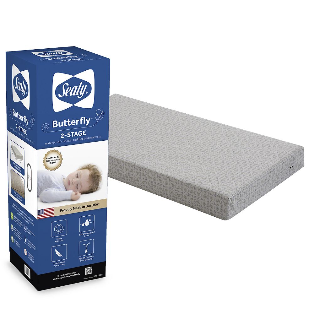 Sealy Butterfly Crib Mattress
