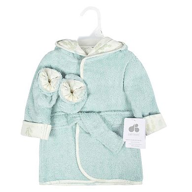 Baby Just Born® Hooded Robe & Booties Set