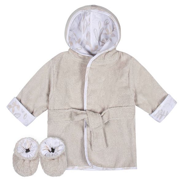 Baby Just Born® Hooded Robe & Booties Set