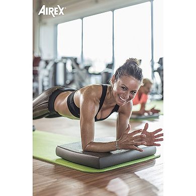 Airex Elite Gym Exercise Foam Balance Pad for Gym Stretching and Yoga, Pink