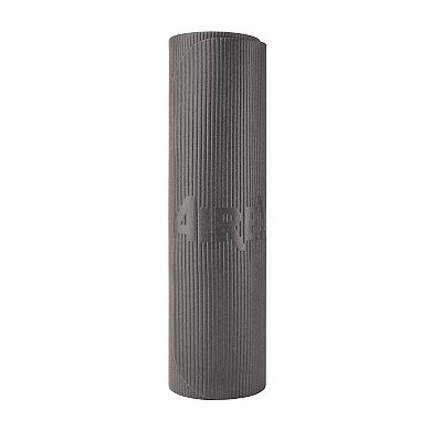 Airex Yoga Pilates 190 Workout Exercise Fitness Foam Gym Floor Mat Pad, Black