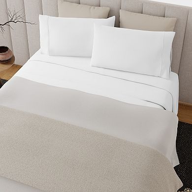 Aireolux 500 Thread Count Sateen Tencel Cotton Sheet Set with Pillowcases