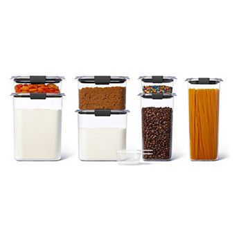 Rubbermaid Brilliance Pantry 7 pc Food Storage Container Set