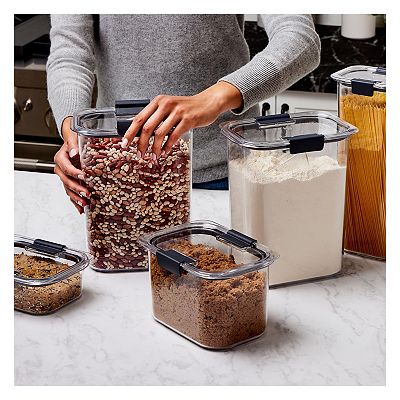 Rubbermaid プレミアムフードストレージシステム 7個セット Rubbermaid Brilliance Pantry 7-pc. Food Storage Container Set