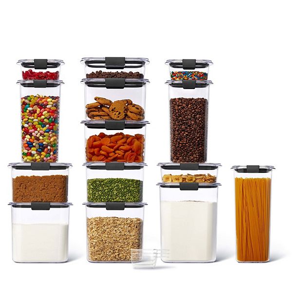 Rubbermaid Brilliance Pantry 14-pc. Food Storage Container Set
