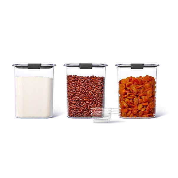 Rubbermaid Brilliance Pantry 3pc. Food Storage Container Set