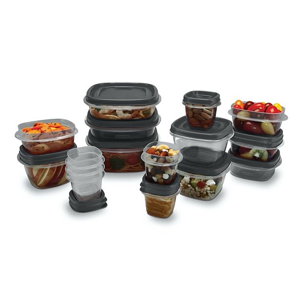 Rubbermaid Premier Easy Find Lids Meal Prep and Food Storage