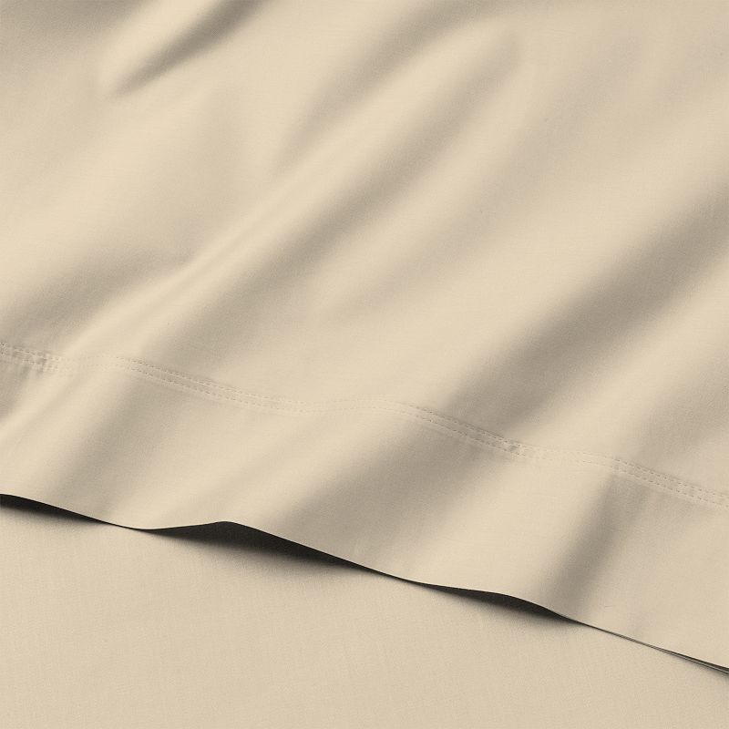 Purity Home 300 Thread Count Sateen Sheet Set with Pillowcases, White, King