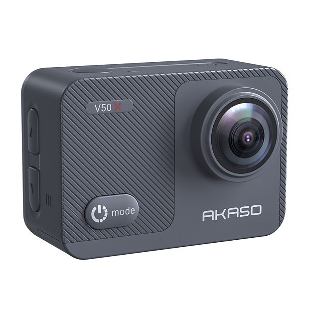 AKASO V50X Native 4K 30fps WiFi Action Camera, Remote Control & Accessories  Kit