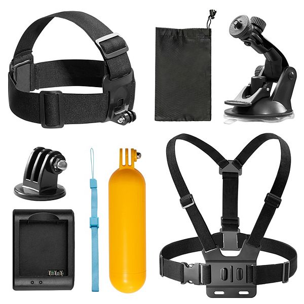 AKASO Outdoor Sports Action Camera 7Piece Accessories Kit