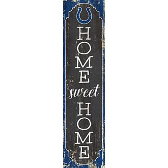 Indianapolis Colts "Home Sweet Home" Wall Sign