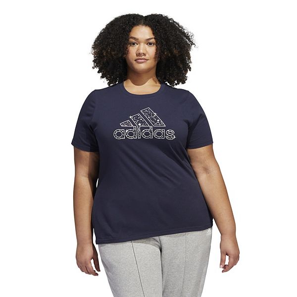 Plus Size adidas Celestial Badge Of Sport Graphic Tee