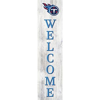 Tennessee Titans "Welcome" Wall Sign