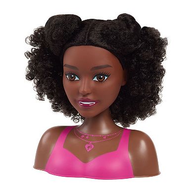 Just Play Barbie® Black Hair Small Styling Head