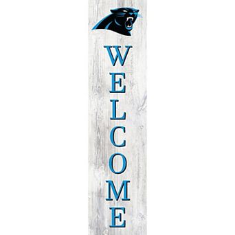 Carolina Panthers "Welcome" Wall Sign