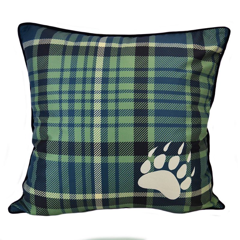 29076226 Donna Sharp Bear Ridge Dec Pillow, Multicolor, Fit sku 29076226