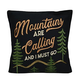 Donna Sharp Painted Bear Mountain Dec Pillow