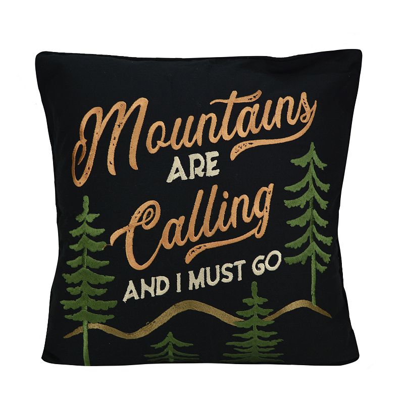 39494682 Donna Sharp Painted Bear Mountain Dec Pillow, Mult sku 39494682